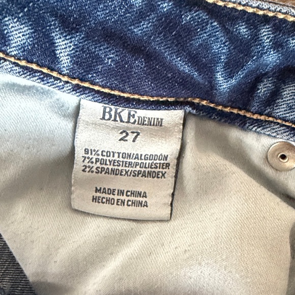 BKE Women's Faded Blue Skinny Jeans - Picture 3 of 5